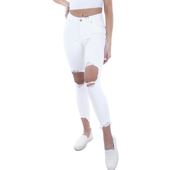 Levi’s 721 High-Rise Skinny Ankle Jeans - Picture 1 of 7